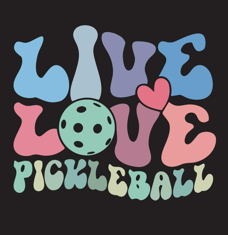 pickleball T-shirt conception, pickleball vecteurs, pickleball icône, pickleball Etats-Unis drapeau vecteur