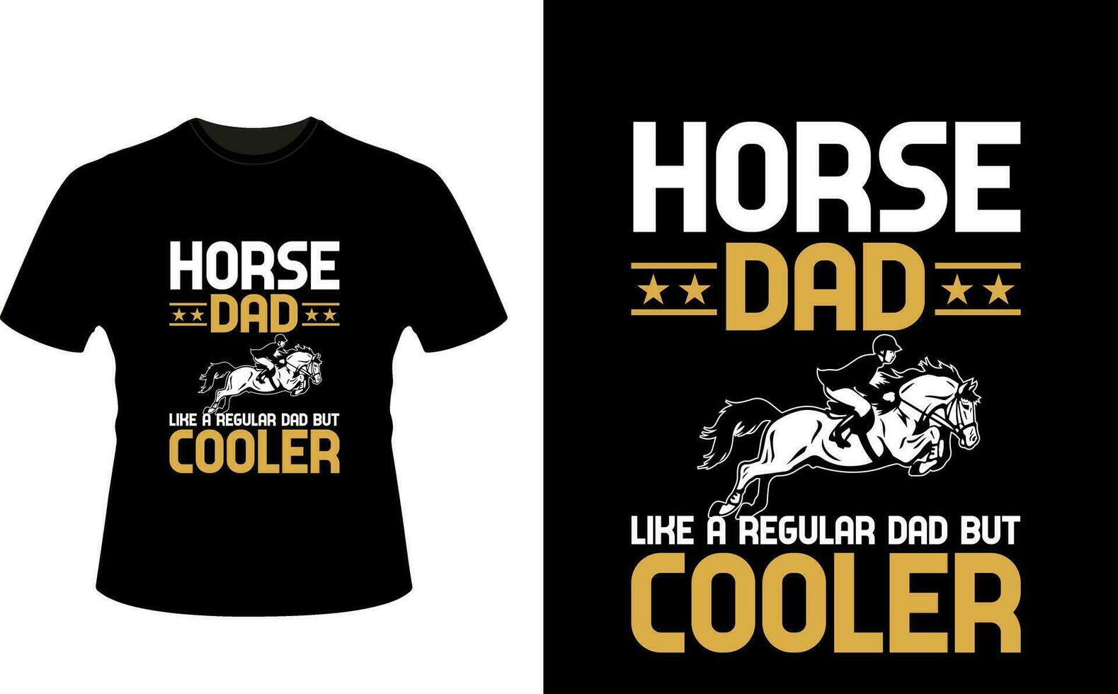 cheval papa comme une ordinaire papa mais glacière ou papa papa T-shirt conception ou père journée t chemise conception vecteur