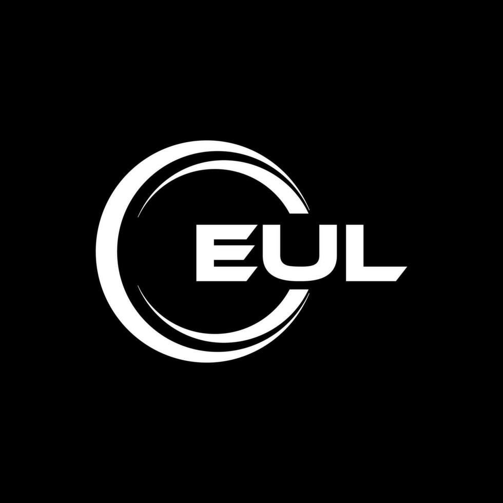 eul logo conception, inspiration pour une unique identité. moderne élégance et Créatif conception. filigrane votre Succès avec le frappant cette logo. vecteur