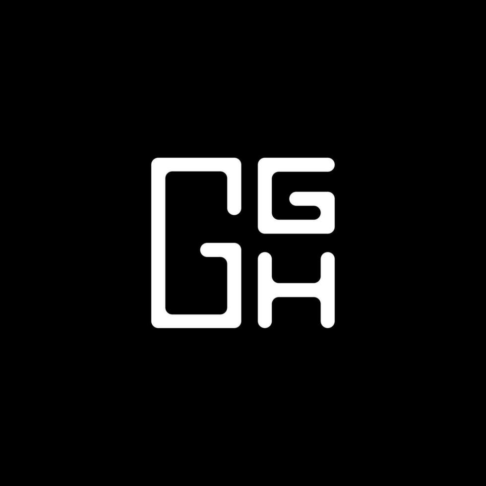 ggh lettre logo vecteur conception, ggh Facile et moderne logo. ggh luxueux alphabet conception