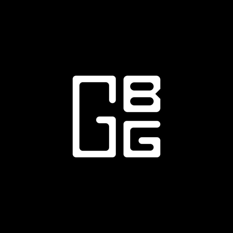 gbg lettre logo vecteur conception, gbg Facile et moderne logo. gbg luxueux alphabet conception