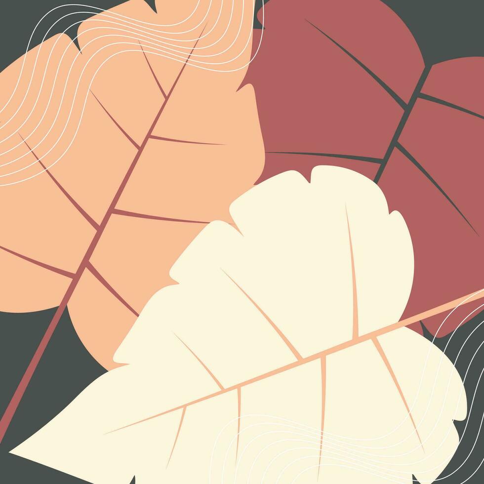 l'automne Contexte avec magnifique feuille Icônes. vecteur illustration pour salutation cartes, dépliants, bannières, social médias, fonds d'écran.