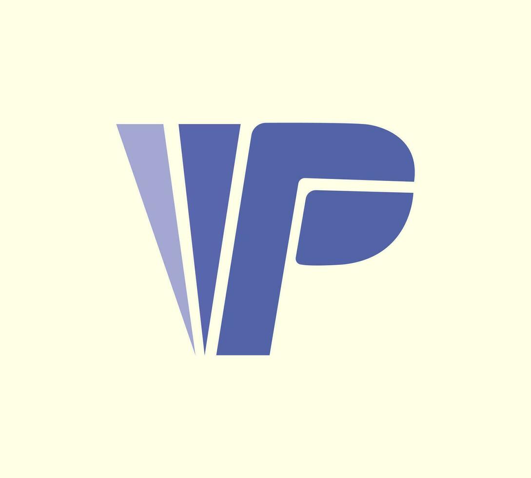 p lettre papier logo vecteur