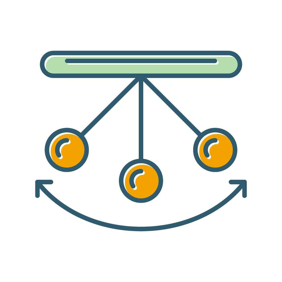 icône de vecteur de pendule