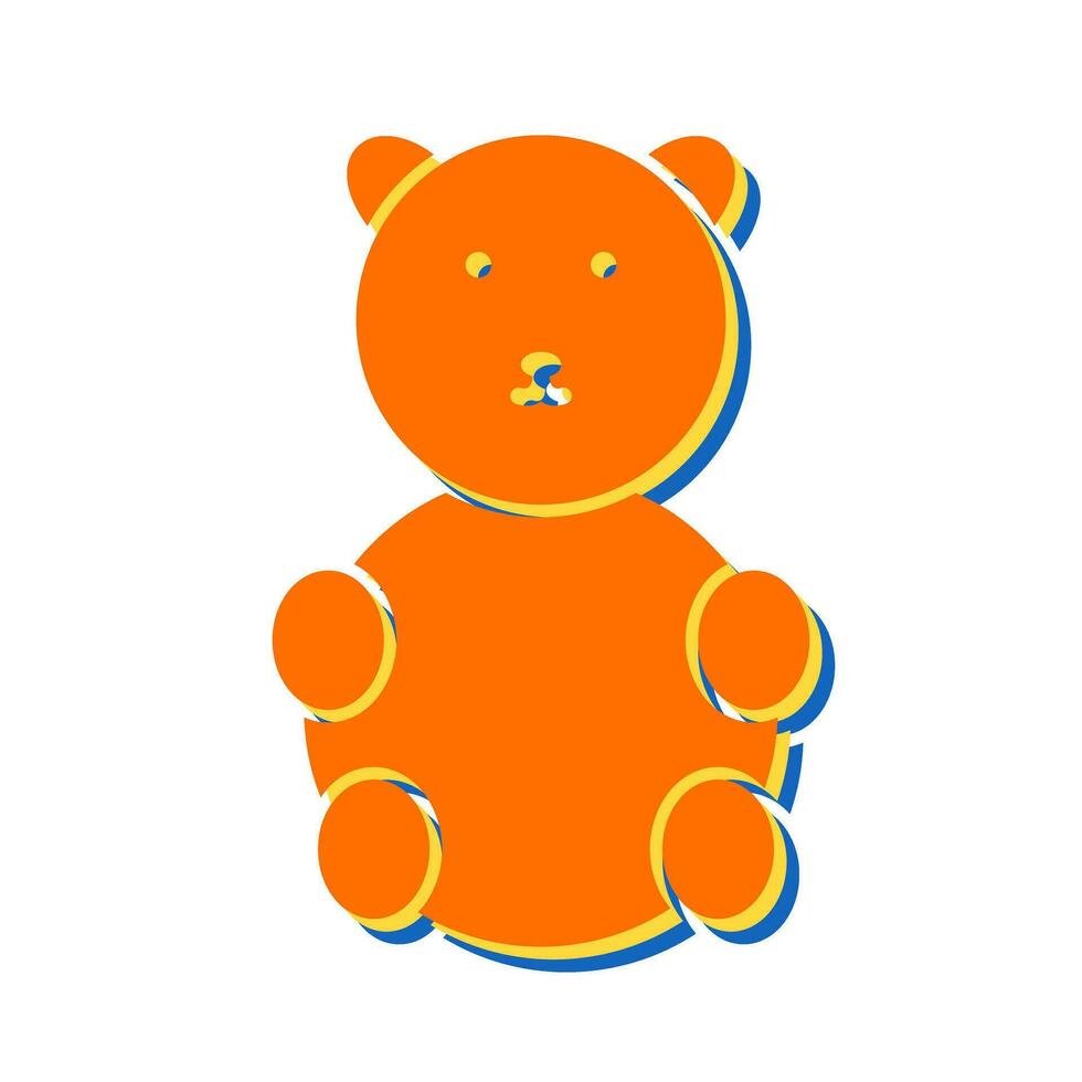 icône de vecteur d'ours