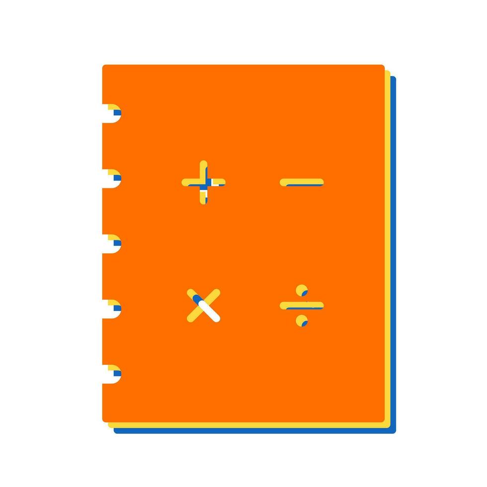 icône de vecteur de mathématiques