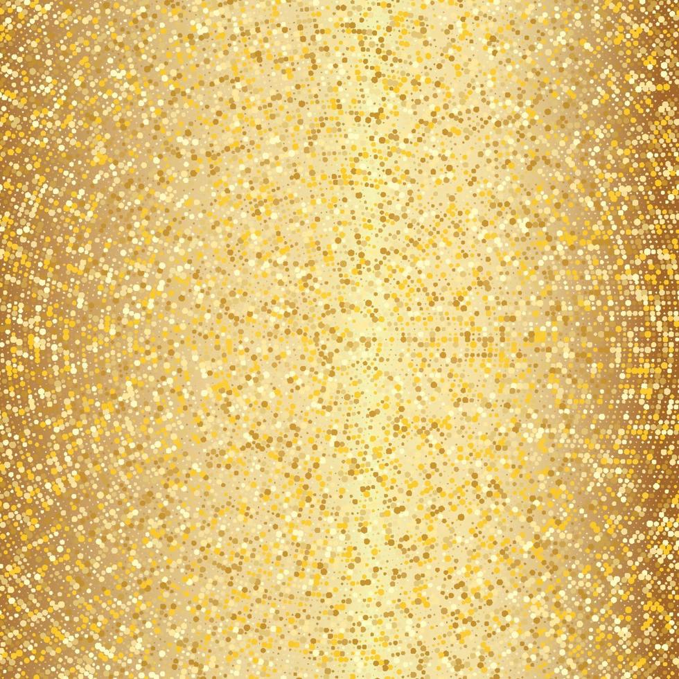 motif abstrait de demi-teintes dorées à pois dorés vecteur