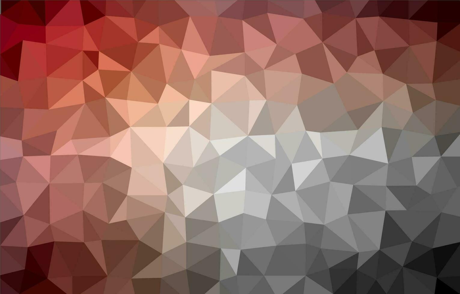 abstrait Contexte avec rouge, blanc et gris Triangles vecteur