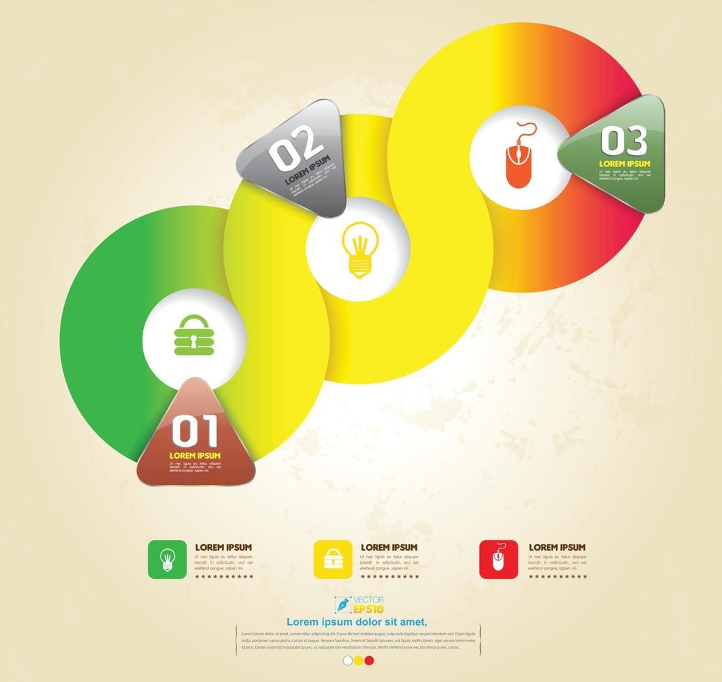 vecteur d'infographie d'entreprise