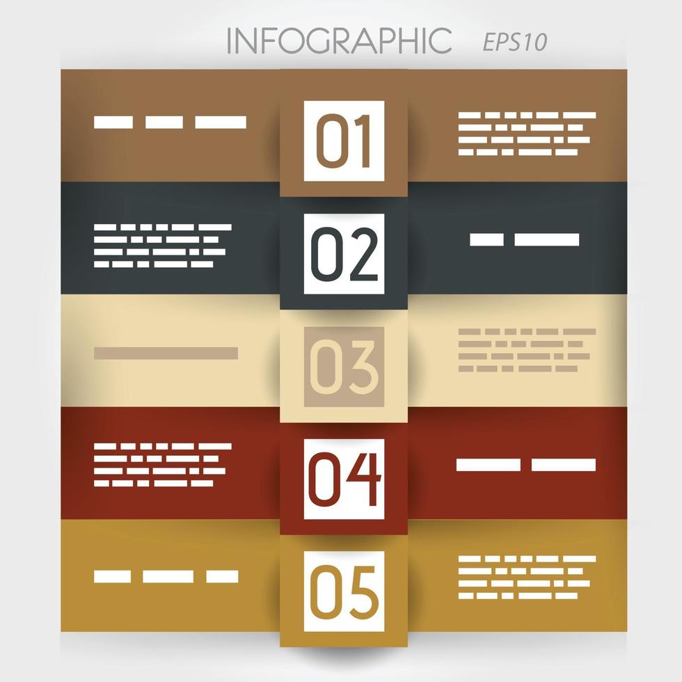 fond de vecteur graphique d'informations de processus