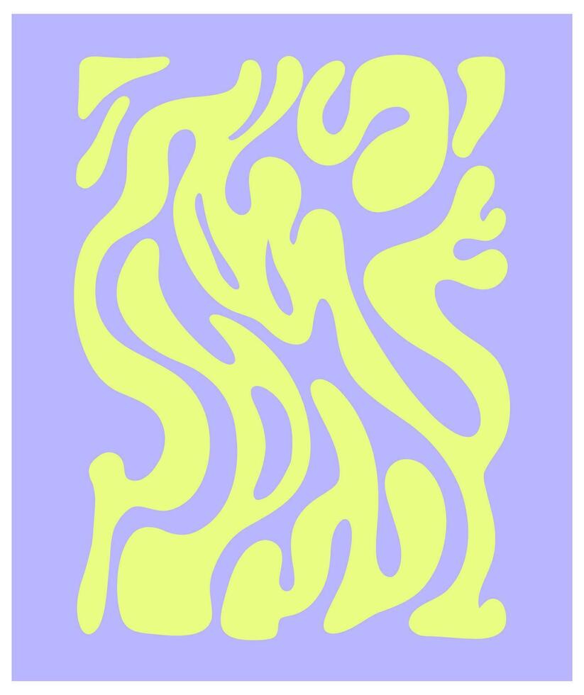 brutaliste abstrait géométrique y2k formes et grilles. brutal contemporain figure étoile ovale spirale fleur et autre primitif éléments. Suisse conception esthétique. bauhaus memphis conception. vecteur