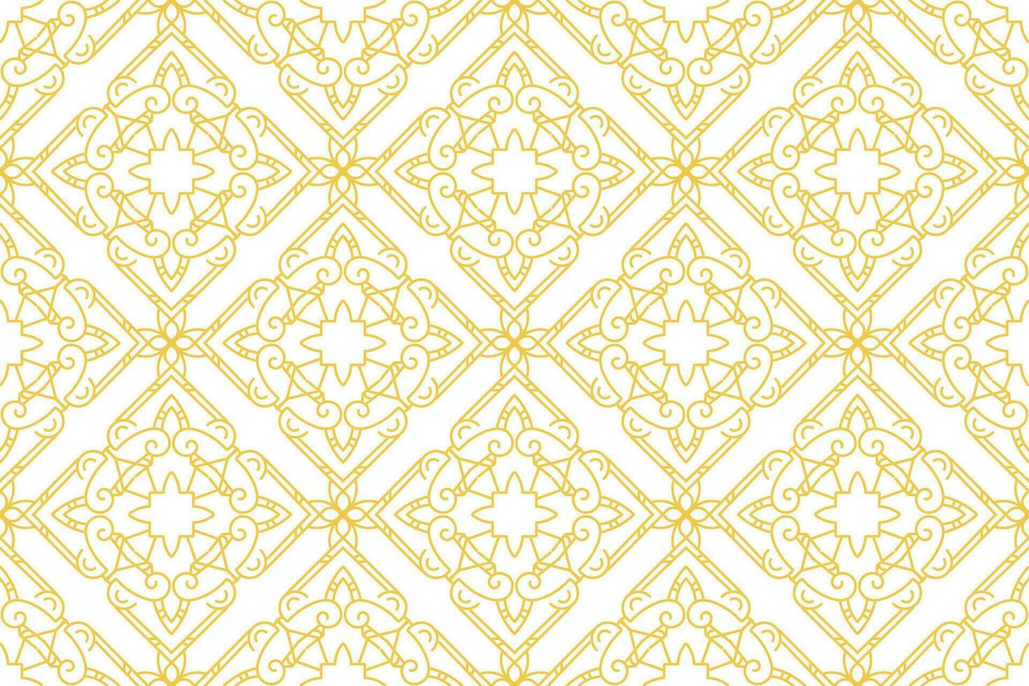 Oriental modèle. blanc et or Contexte avec arabe ornement. modèle, Contexte et fond d'écran pour votre conception. textile ornement. vecteur illustration.