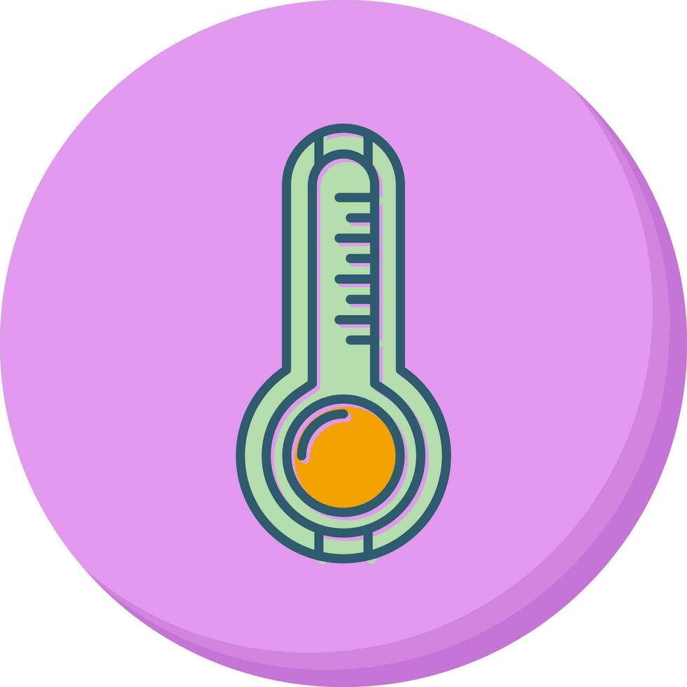 icône de vecteur de thermomètre