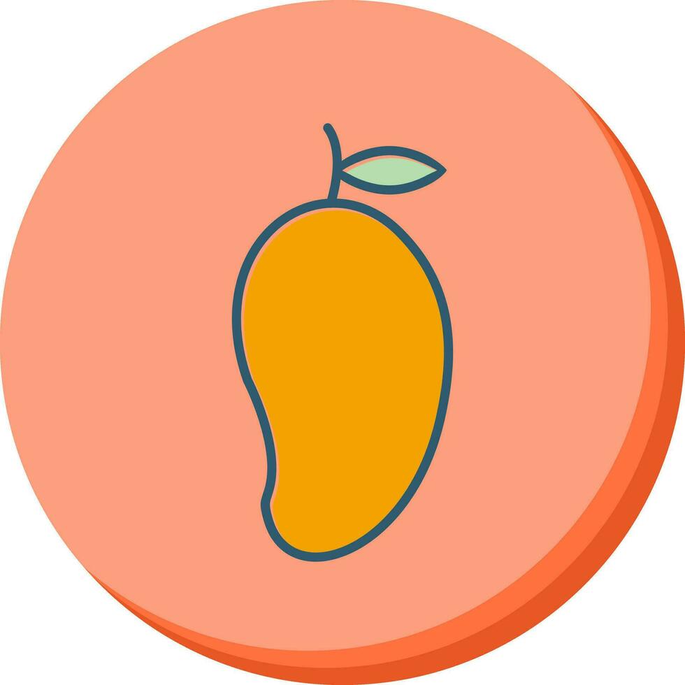 icône de vecteur de mangue