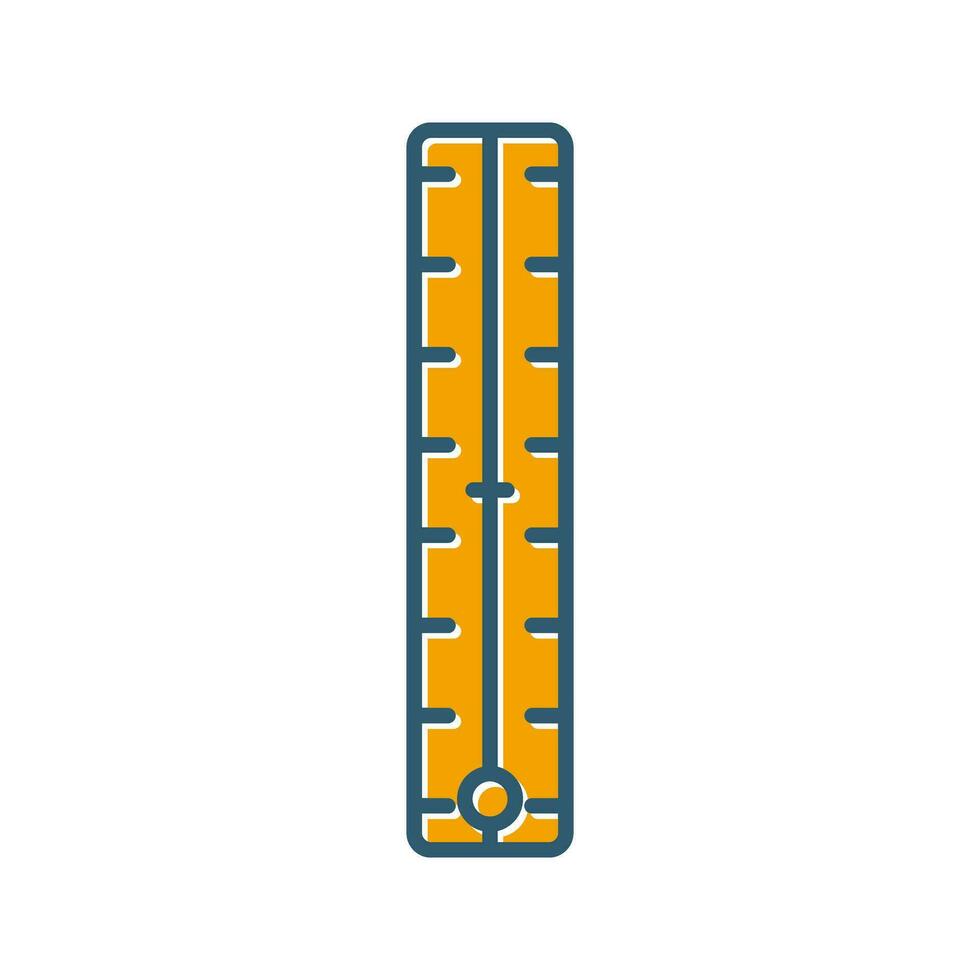 icône de vecteur de thermomètre