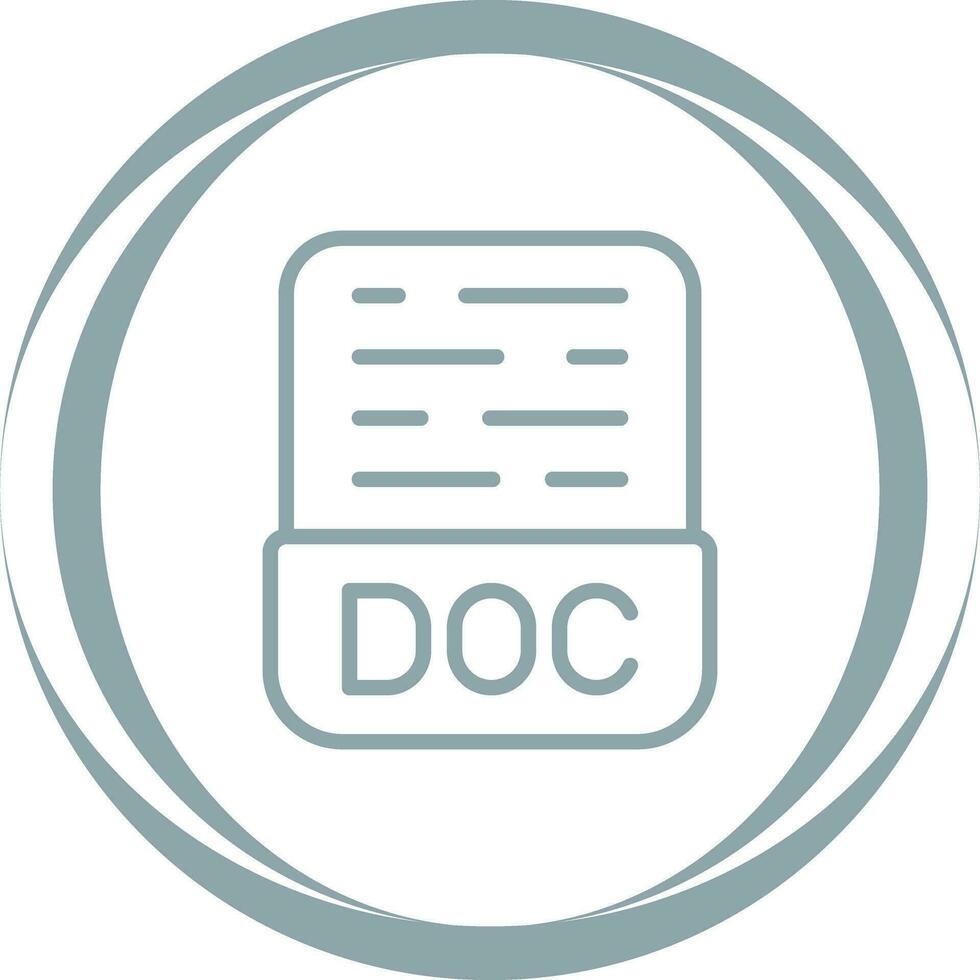 icône de vecteur de document