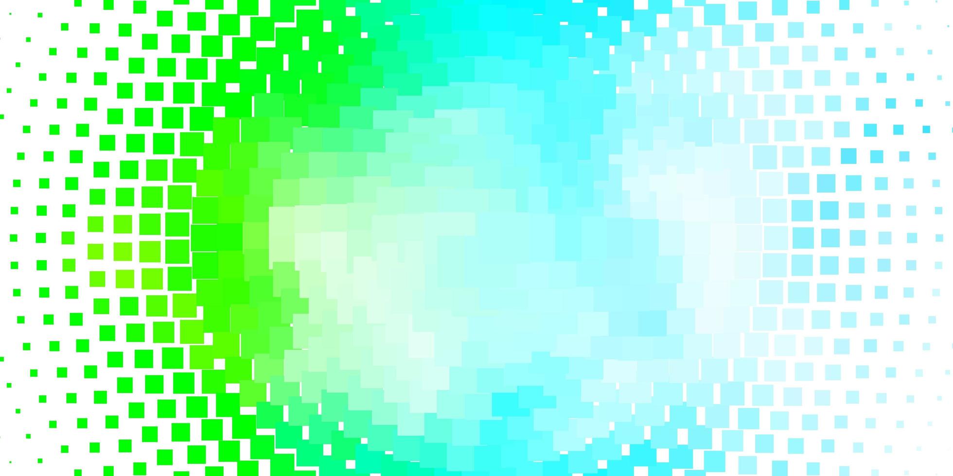 modèle vectoriel bleu clair, vert avec des rectangles. rectangles avec dégradé coloré sur fond abstrait. conception pour la promotion de votre entreprise.