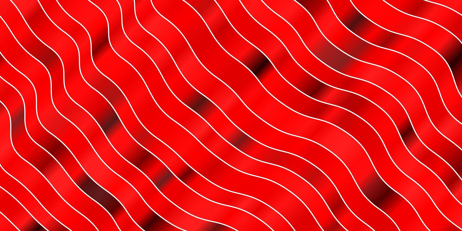 texture de vecteur rouge clair avec des courbes. illustration colorée, qui se compose de courbes. meilleur design pour vos affiches, bannières.