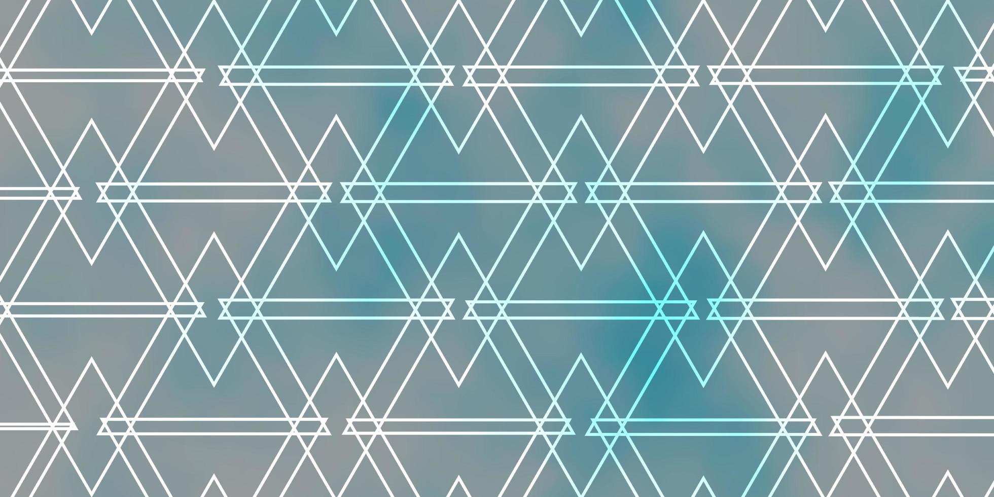 fond de vecteur bleu clair avec des triangles. illustration abstraite de dégradé avec des triangles. modèle pour les fonds d'écran.