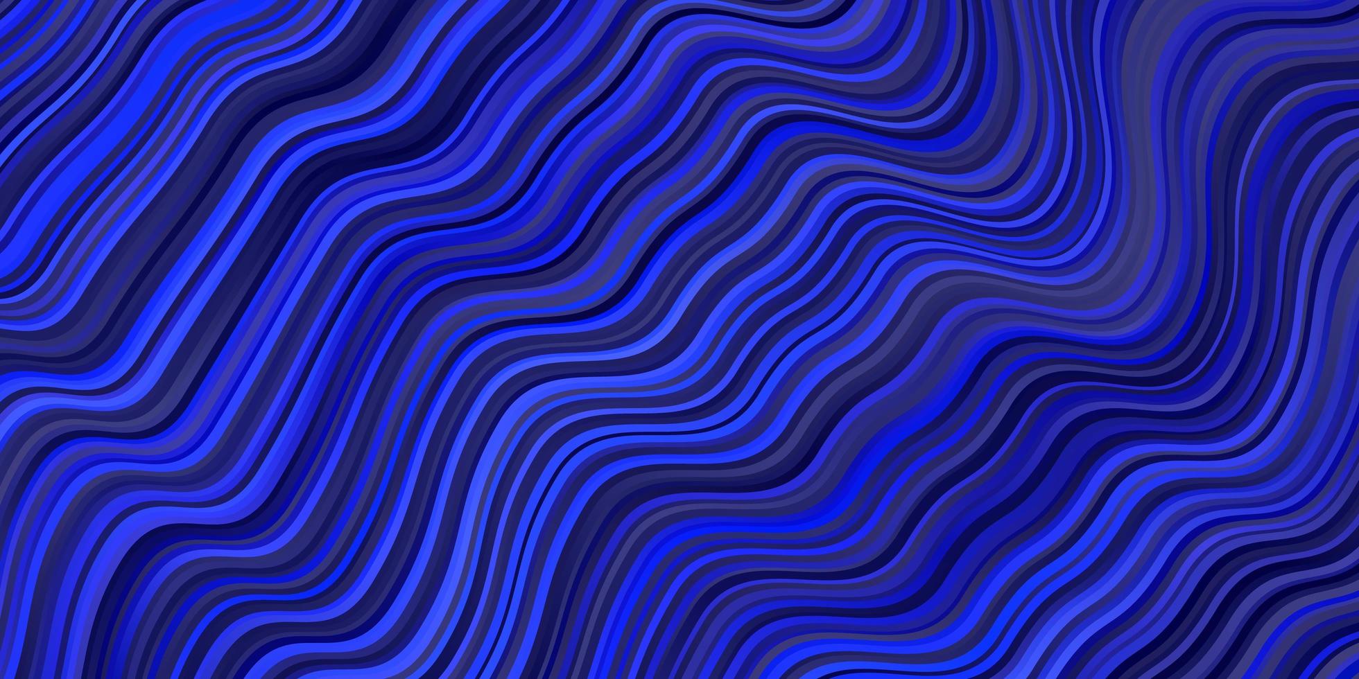 toile de fond de vecteur bleu foncé avec arc circulaire. illustration colorée dans un style abstrait avec des lignes pliées. conception pour la promotion de votre entreprise.