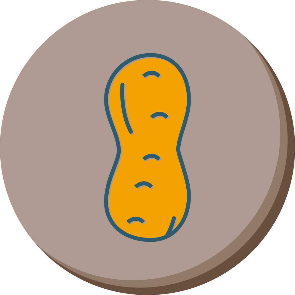 icône de vecteur de cacahuète
