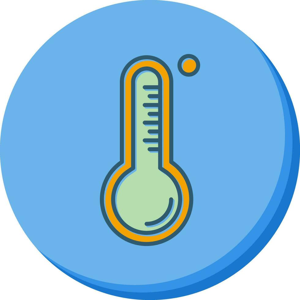 icône de vecteur de thermomètre