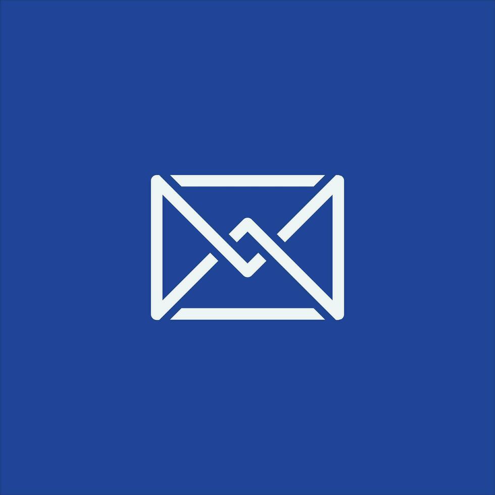 envoyer lettre enveloppe message email vecteur icône