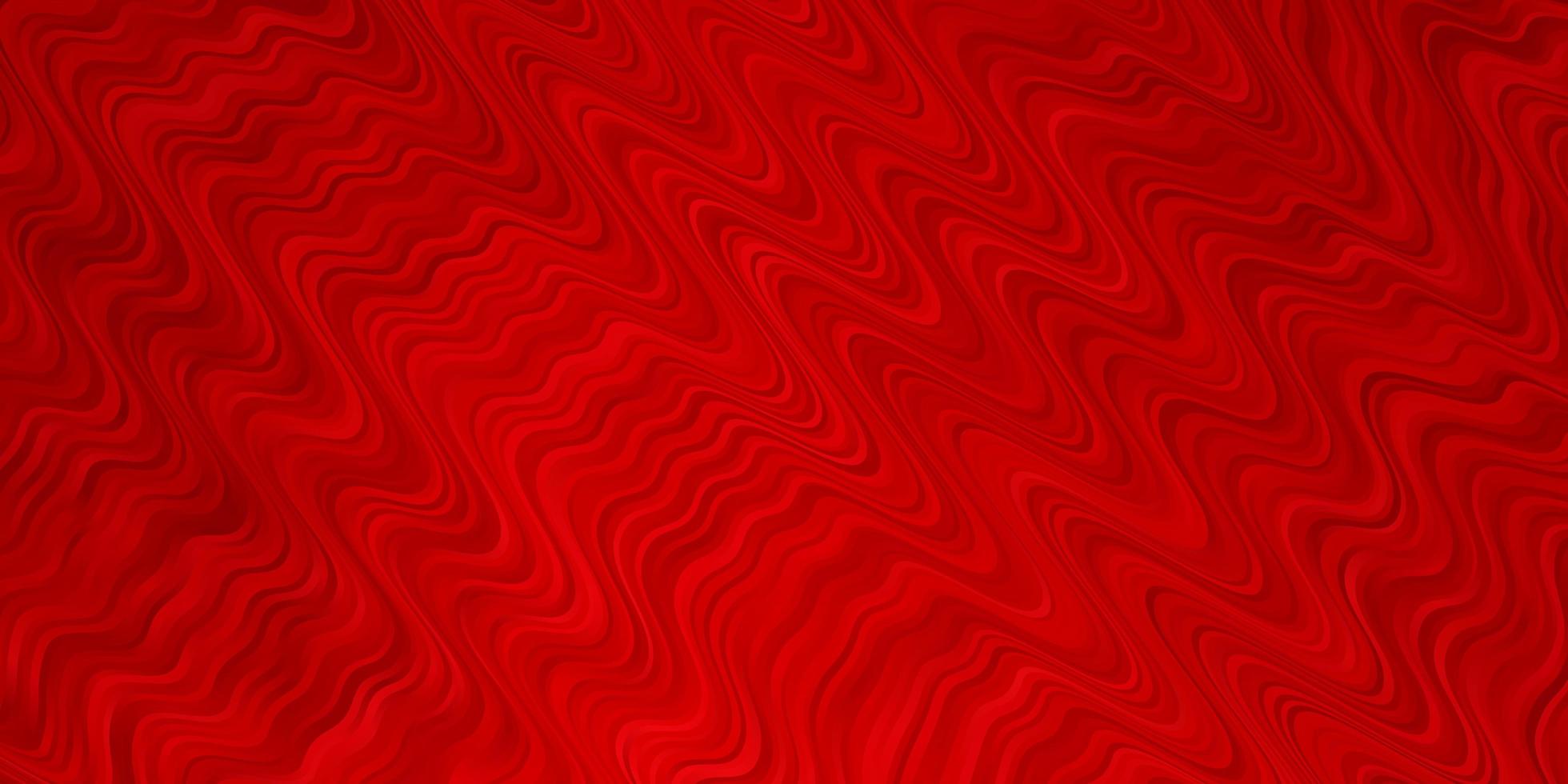 disposition vectorielle rouge clair avec des lignes tordues. toute nouvelle illustration colorée avec des lignes pliées. modèle pour les publicités, les annonces. vecteur