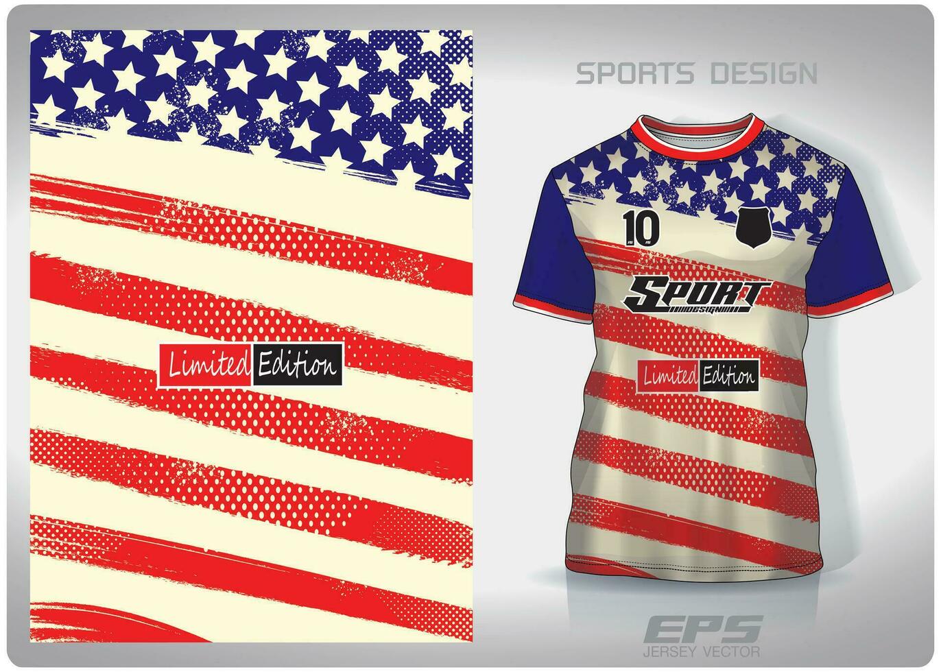 vecteur des sports chemise Contexte image.american drapeau modèle conception, illustration, textile Contexte pour des sports T-shirt, Football Jersey chemise