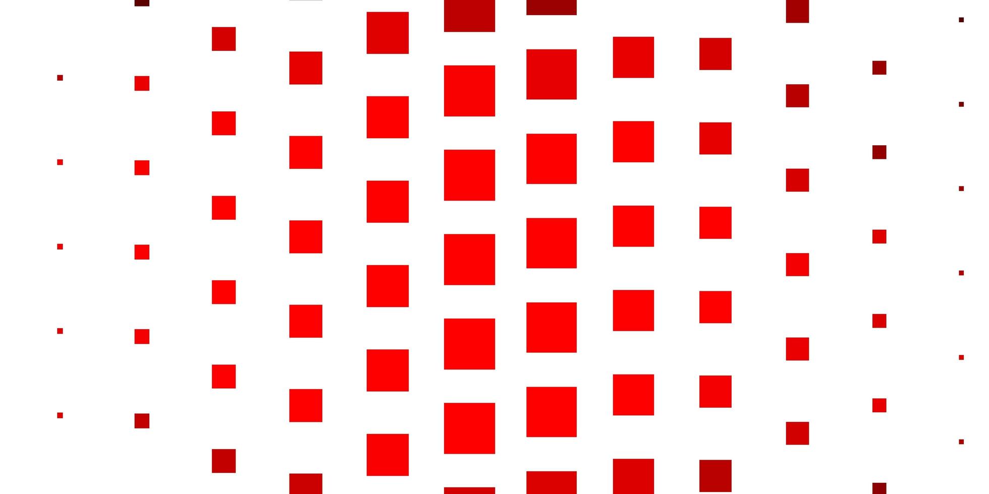 motif vectoriel rouge foncé dans un style carré. illustration abstraite de dégradé avec des rectangles colorés. modèle pour les sites Web, pages de destination.