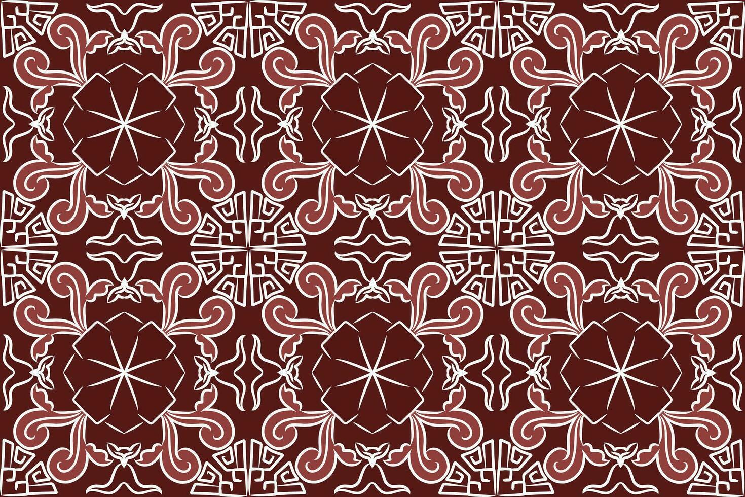 batik motif conception, pouvez être utilisé pour Contexte ou en tissu conception. cette conception pouvez être connecté à plusieurs reprises et volonté toujours relier vecteur