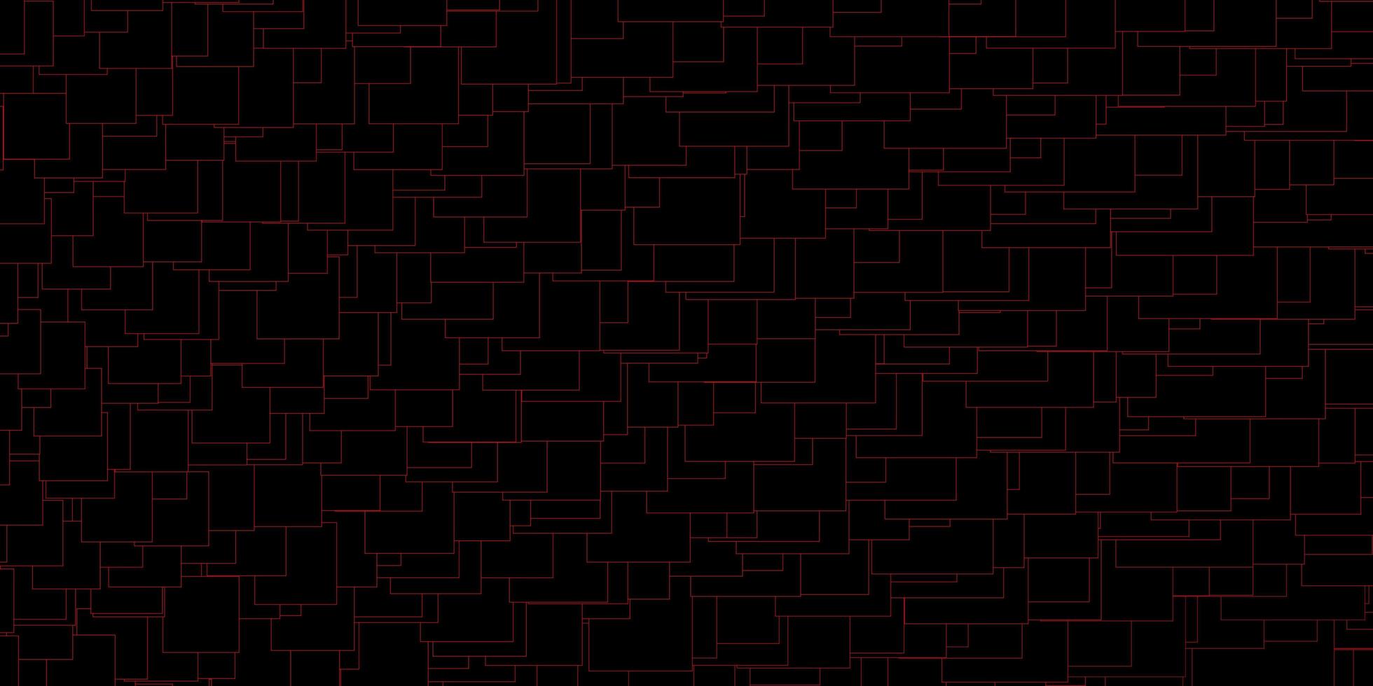 texture vecteur rouge foncé dans un style rectangulaire. design moderne avec des rectangles dans un style abstrait. modèle moderne pour votre page de destination.