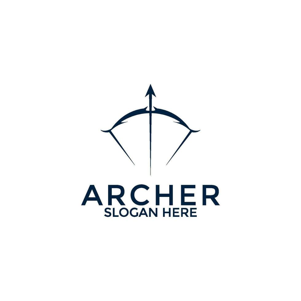 archer logo vecteur, Créatif archer logo conception modèle vecteur