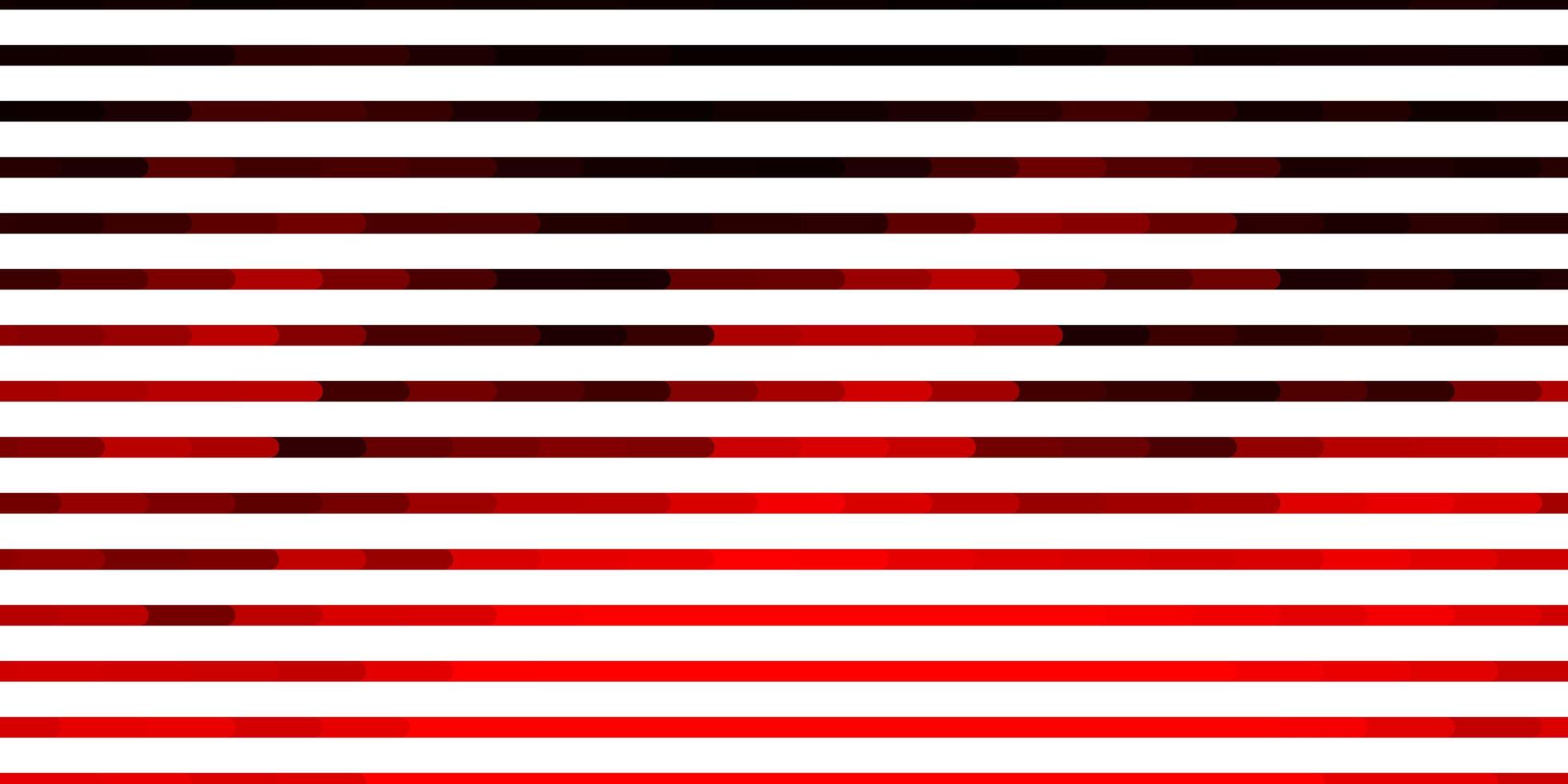 motif vectoriel rouge foncé avec des lignes. illustration dégradée avec des lignes droites dans un style abstrait. modèle pour les annonces, publicités.