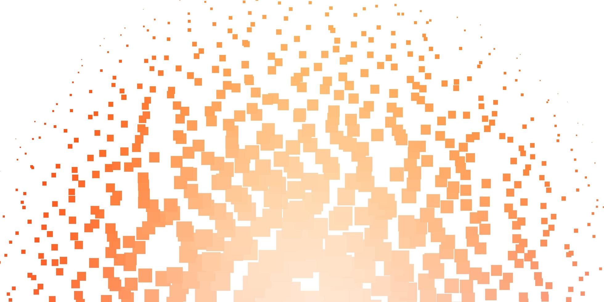 texture vecteur orange clair dans un style rectangulaire. illustration avec un ensemble de rectangles dégradés. modèle moderne pour votre page de destination.