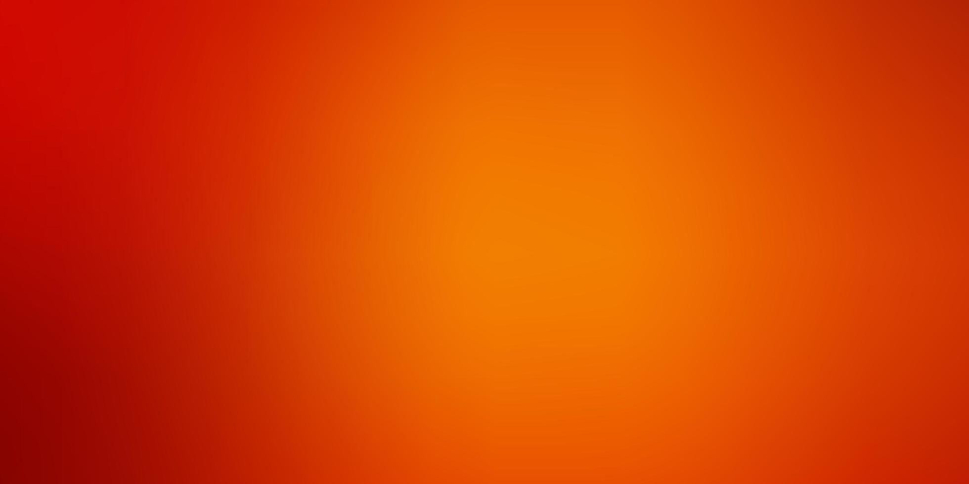 arrière-plan flou coloré vecteur orange clair. illustration colorée abstraite avec dégradé. échantillon pour vos concepteurs de sites Web.