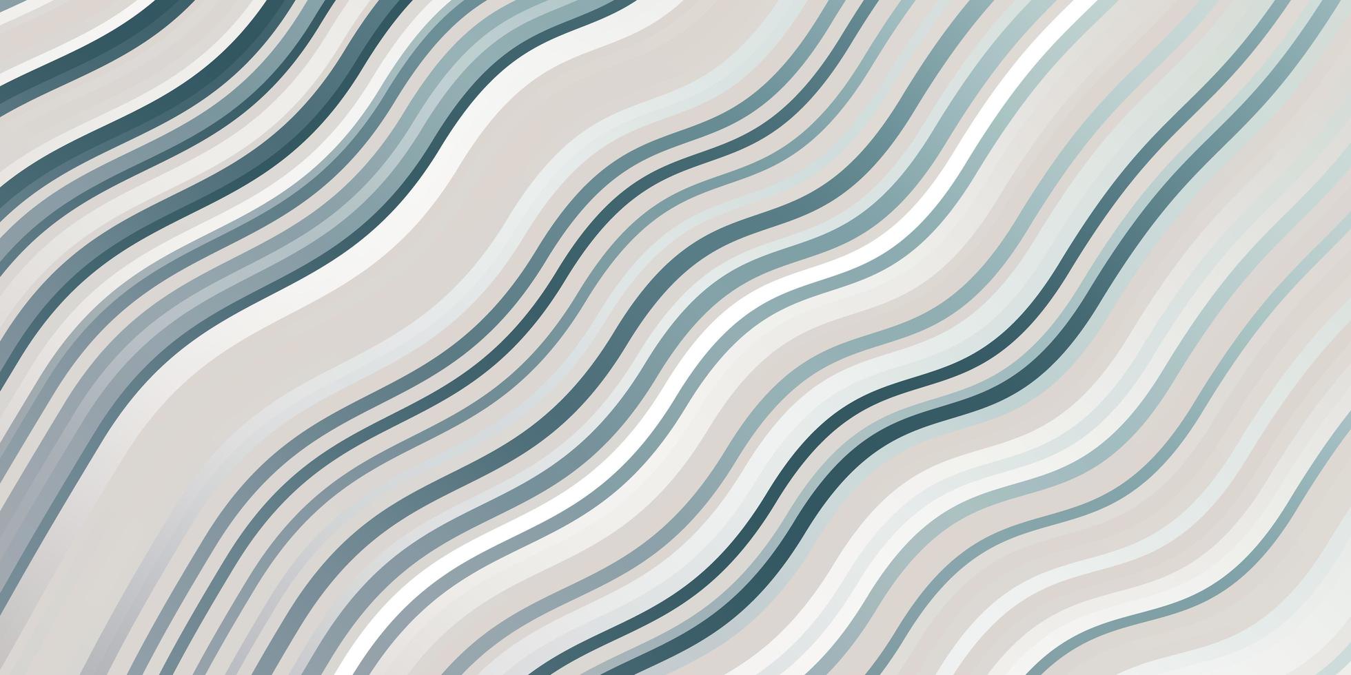 motif vectoriel gris clair avec des lignes tordues. illustration dans un style abstrait avec dégradé incurvé. modèle pour les sites Web, pages de destination.