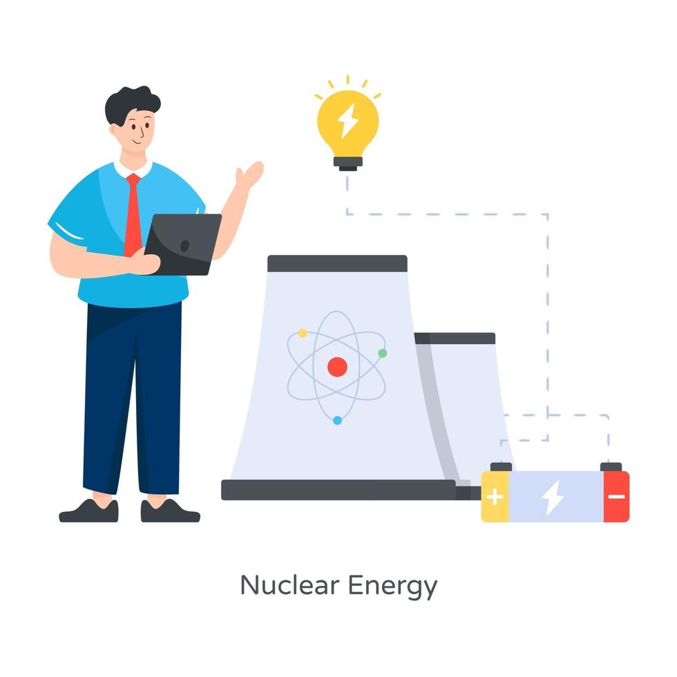 centrale nucléaire vecteur