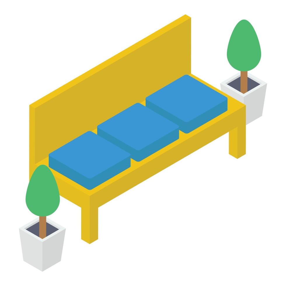 concepts de salle d'attente vecteur