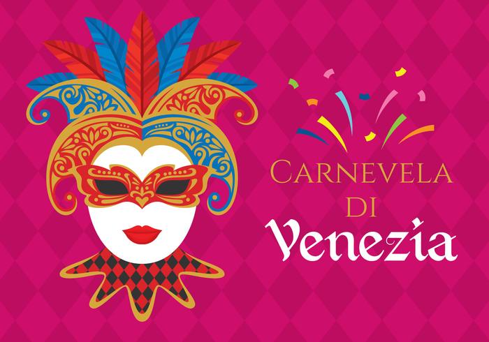 Illustration de Carnevale Di Venezia vecteur