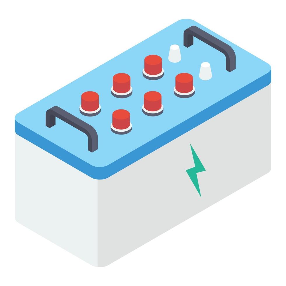 concepts de batterie d'alimentation vecteur