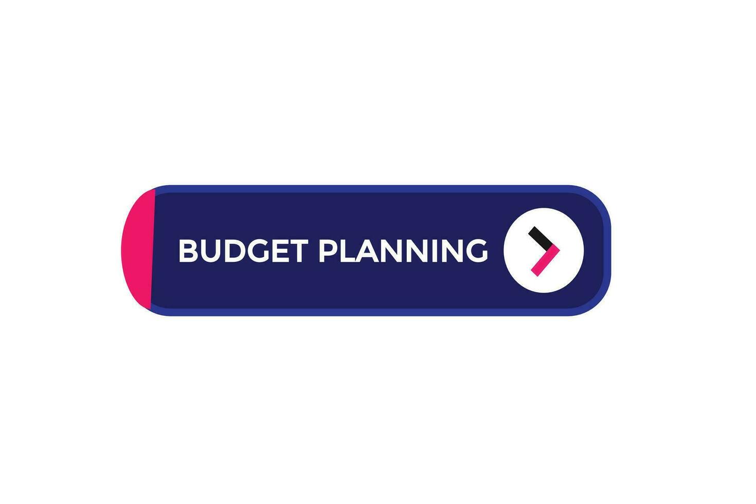 Nouveau budget Planification moderne, site Internet, Cliquez sur bouton, niveau, signe, discours, bulle bannière, vecteur