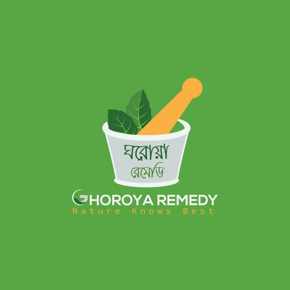 vecteur ghoroya remède nourriture et boisson