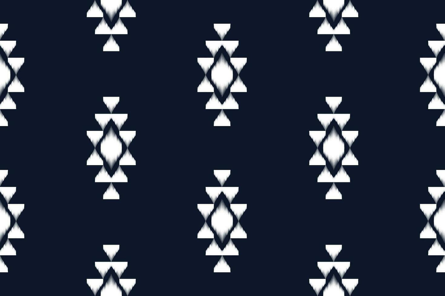 sans couture modèle dans tribal style. populaire broderie et mexicain style sur bleu arrière-plan, géométrique aztèque art impression pour tapis, fonds d'écran, vêtements, châles, tissus, textiles. vecteur