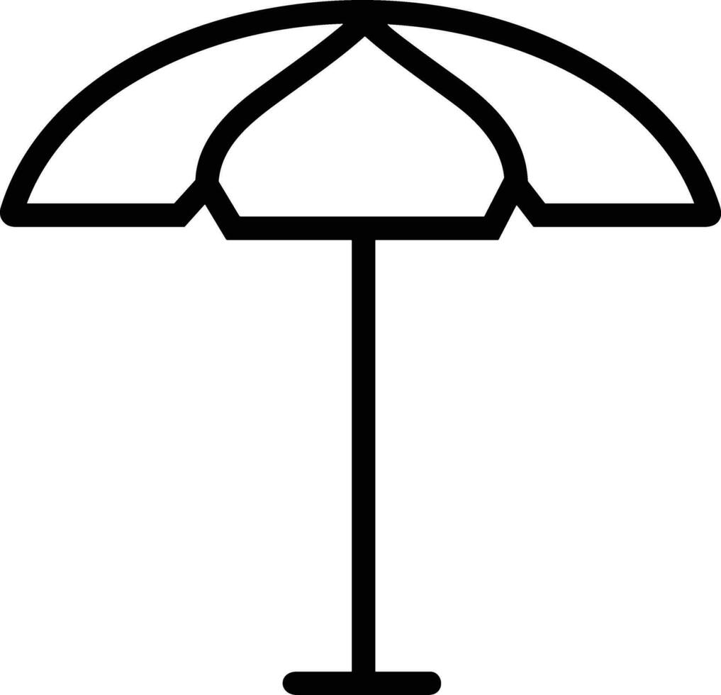 parapluie protection icône symbole vecteur image. illustration de le sécurité protéger parapluie Sécurité conception image