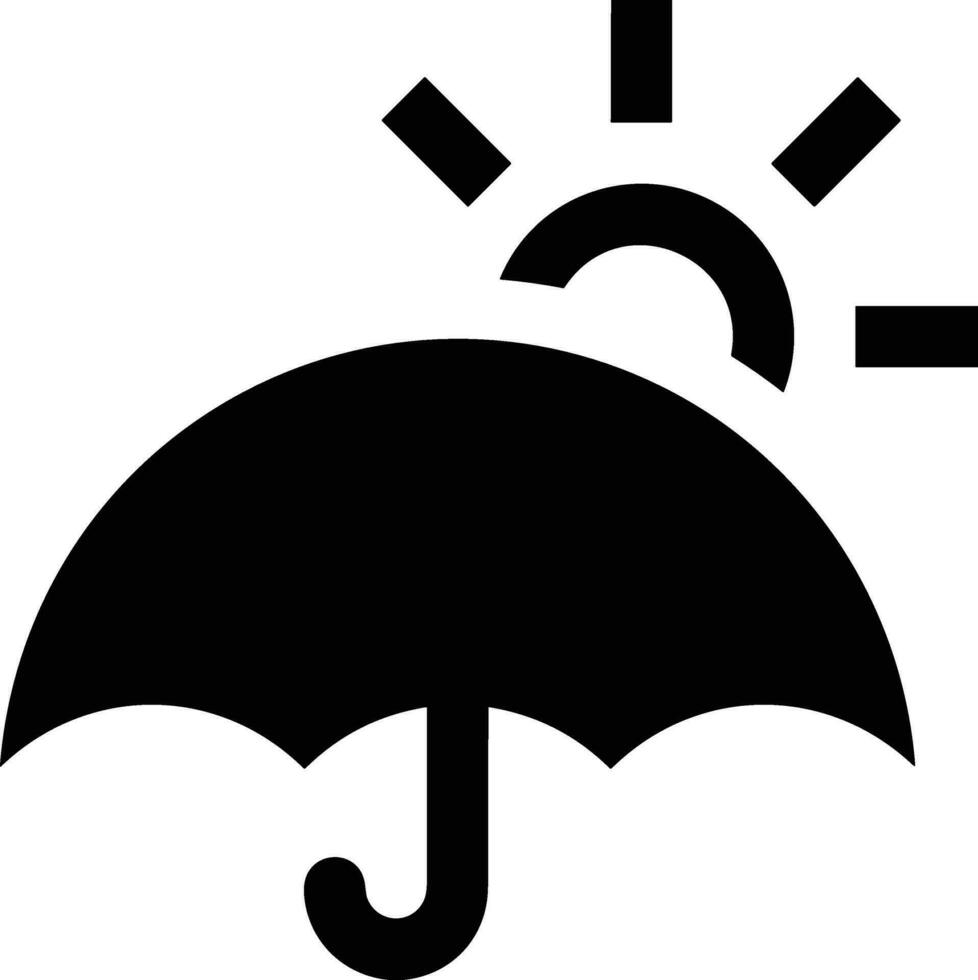 parapluie protection icône symbole vecteur image. illustration de le sécurité protéger parapluie Sécurité conception image