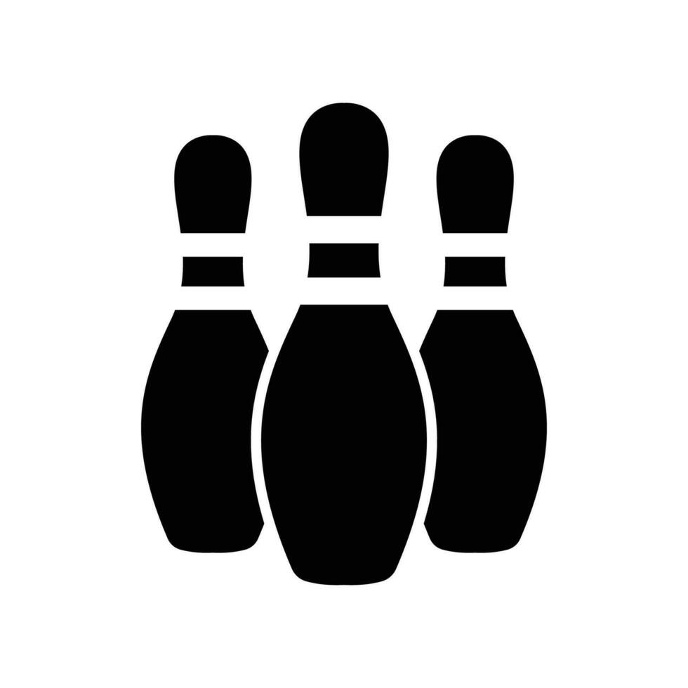 bowling icône vecteur conception modèle Facile et nettoyer