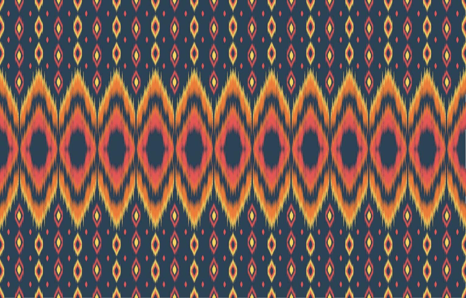 ethnique abstrait ikat art. aztèque ornement imprimer. géométrique ethnique modèle sans couture Couleur Oriental. conception pour Contexte ,rideau, tapis, fond d'écran, vêtements, emballage, batique, vecteur illustration.