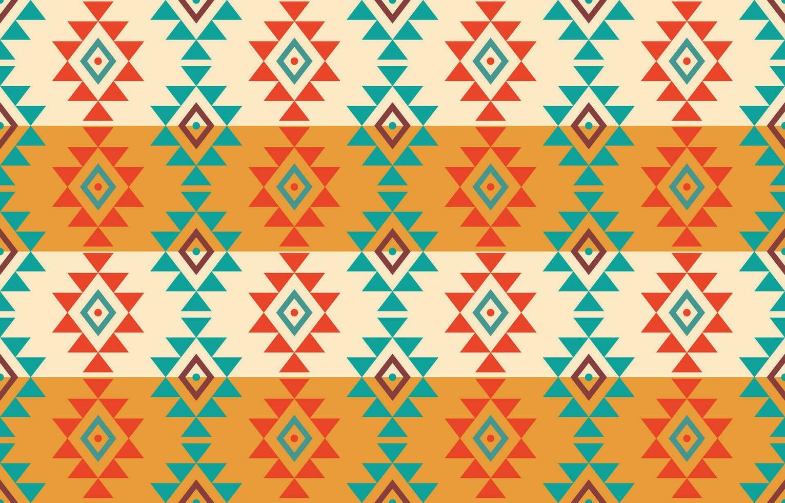 ethnique abstrait ikat art. aztèque ornement imprimer. géométrique ethnique modèle sans couture Couleur Oriental. conception pour Contexte ,rideau, tapis, fond d'écran, vêtements, emballage, batique, vecteur illustration.