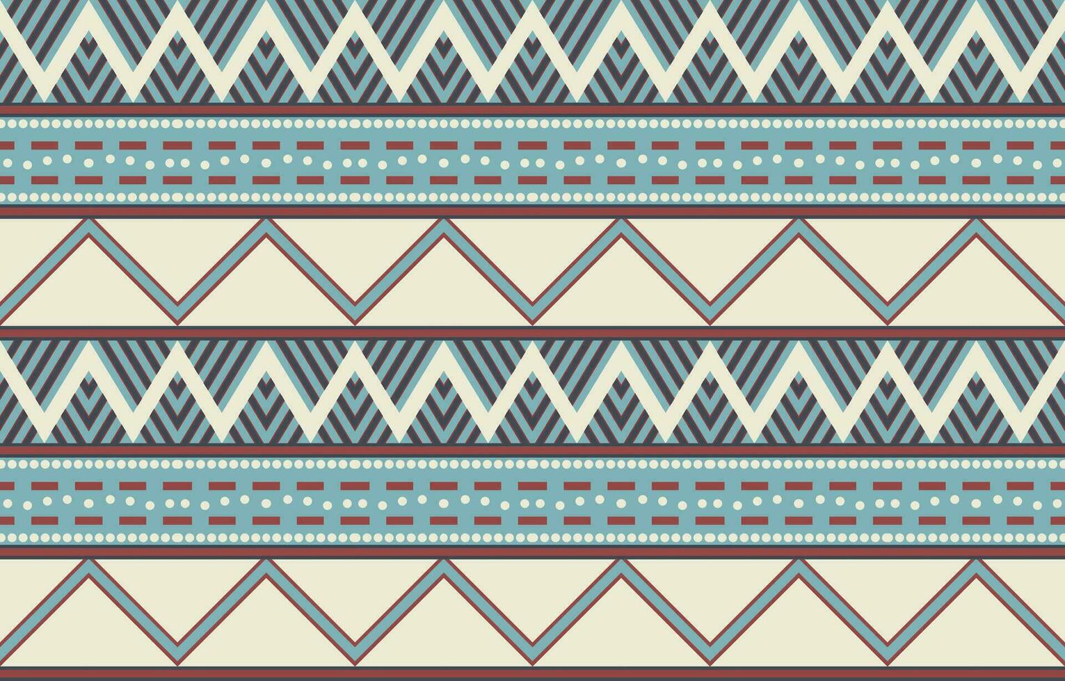 ethnique abstrait ikat art. aztèque ornement imprimer. géométrique ethnique modèle sans couture Couleur Oriental. conception pour Contexte ,rideau, tapis, fond d'écran, vêtements, emballage, batique, vecteur illustration.